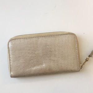 Glitter Gold Wristlet